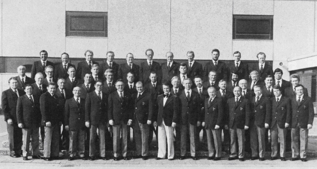 1977: Feier des 90-jährigen Bestehens, Chorleiter  Otto Groll,  Vorsitzender Josef Große-Brintrup